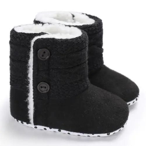 Emmababy новые для маленьких девочек сапоги обувь новорожденного зимние теплые на мягкой подошве для младенцев