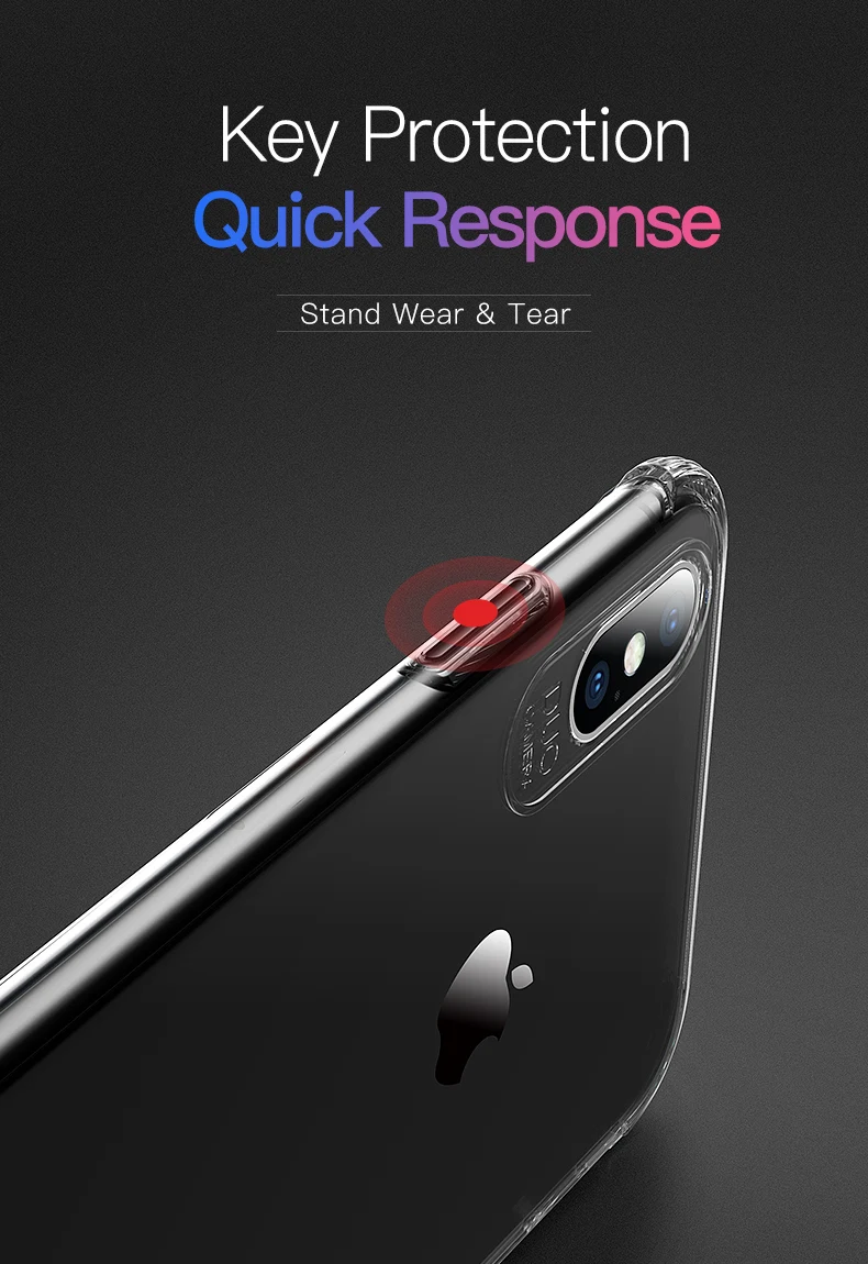 Msvii Wyczysc Telefon Etui Na Iphone A Xs Max Przezroczysty Krysztal Na Poduszke Powietrzna Dla Iphone X Xr Przypadku Tpu 6 S 7 8 Plus Pelna Ochrona Phone Case Covers Aliexpress