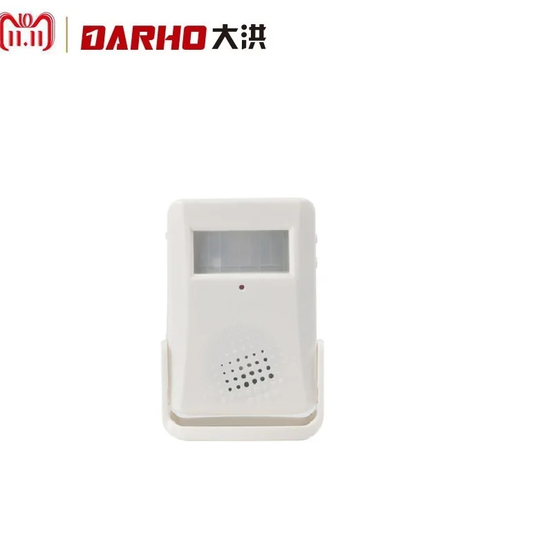 

Darho Wireless Motion Sensor Doorbell Automatic Can Be Change Voice Welcome PIR Detector Alarm for Shop Store Visitor Greeting
