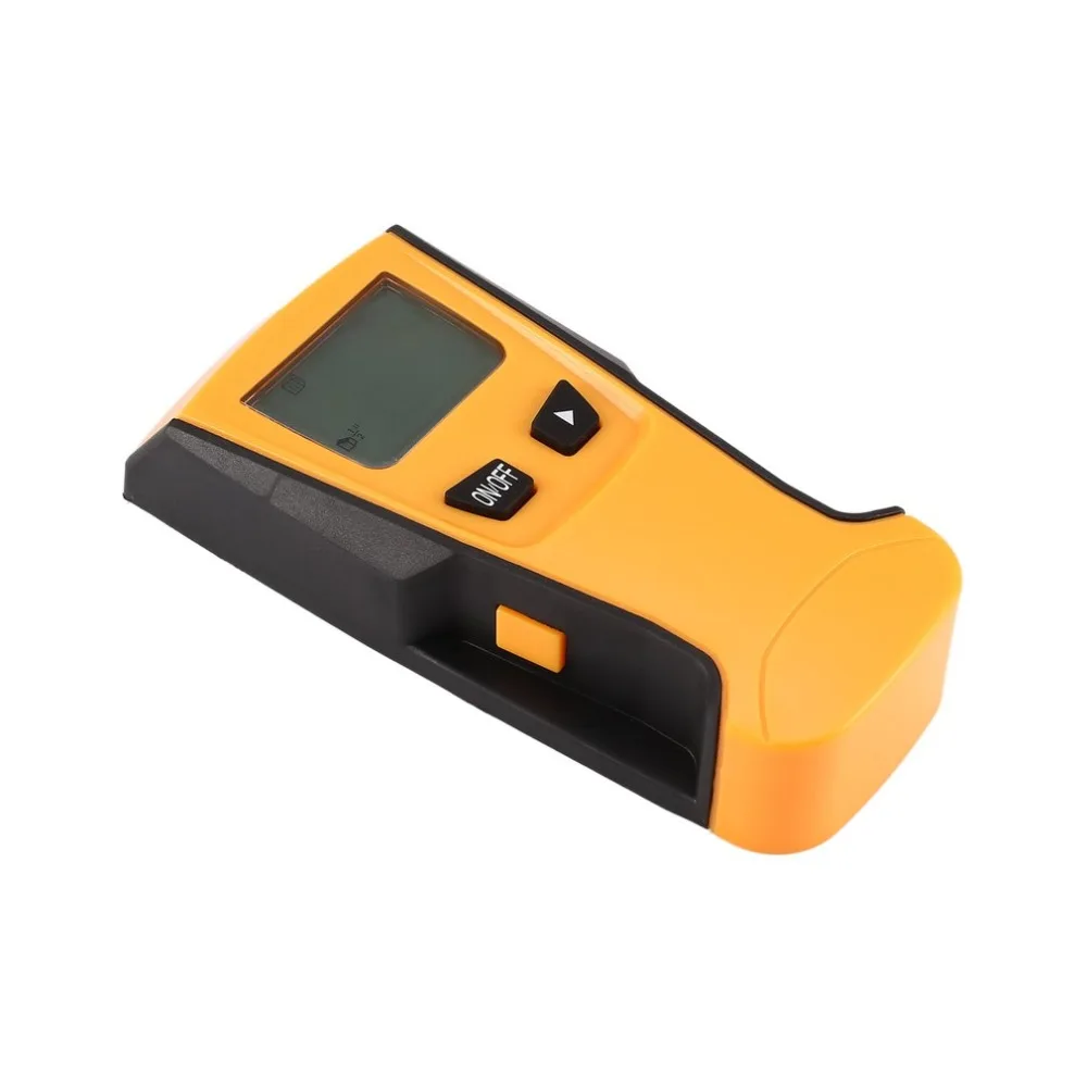 TH210 Professional Handheld Digital Lcd Display Wall Stud Center Scanner Wood Metal AC Live Wire Cable Warning Detector Finder