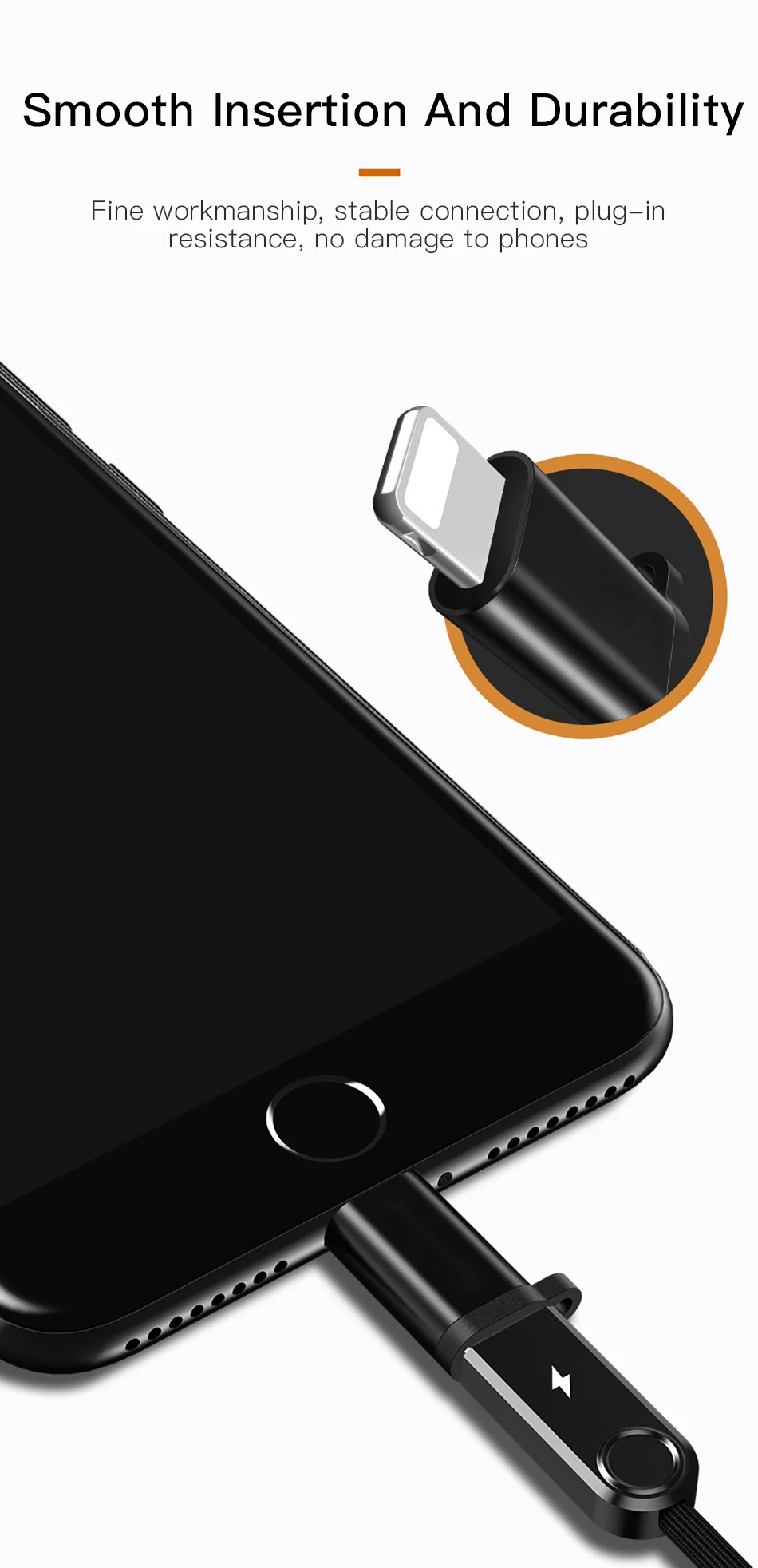 !ACCEZZ 4PC OTG Adapter Micro USB Female To Lighting 8 Pin For iphone X XS MAX XR 7 8 6S Plus Phone Data Sync Charger Converter (5)
