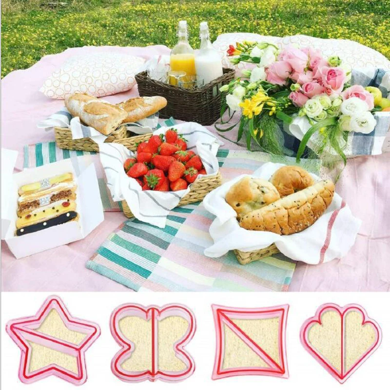 

DIY Sandwiches Cutter Mould Fighting Graphic Sandwich Mold Toast Cutter Puppy Bread Mold Sugarcraft Chocolate Cookies Decor