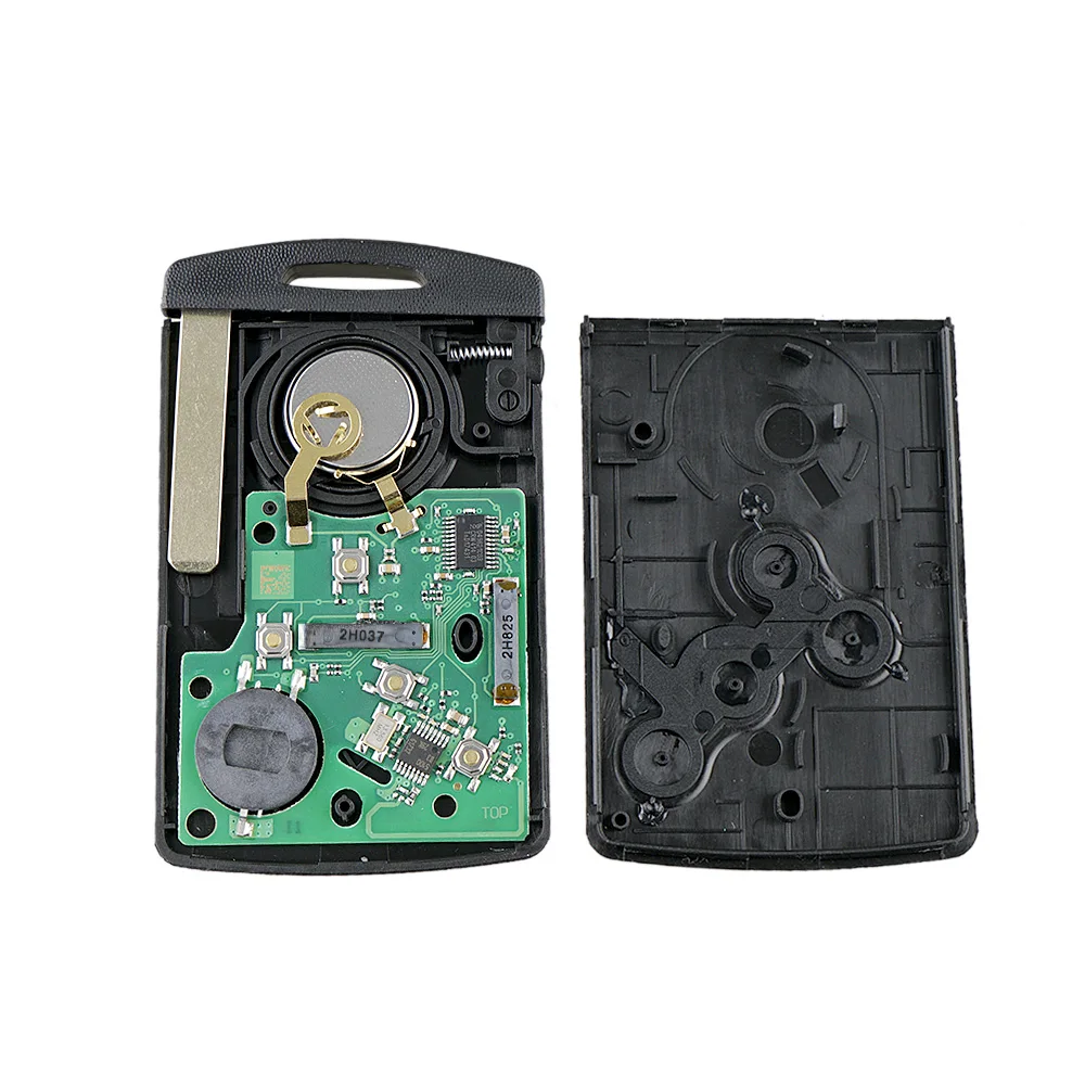 BHKEY 4 кнопки умный пульт дистанционного управления брелок 433 МГц PCF7952 чип для Renault Laguna III Megane III Fluence, Scenic дистанционные ключи