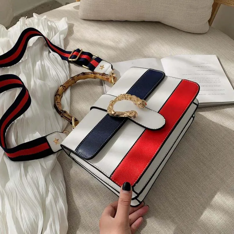 Модные женские туфли белый бамбук сумки Классический Плеча Crossbody сумки для Для женщин Брендовая Дизайнерская обувь Роскошные Дамы Сумки sac основной