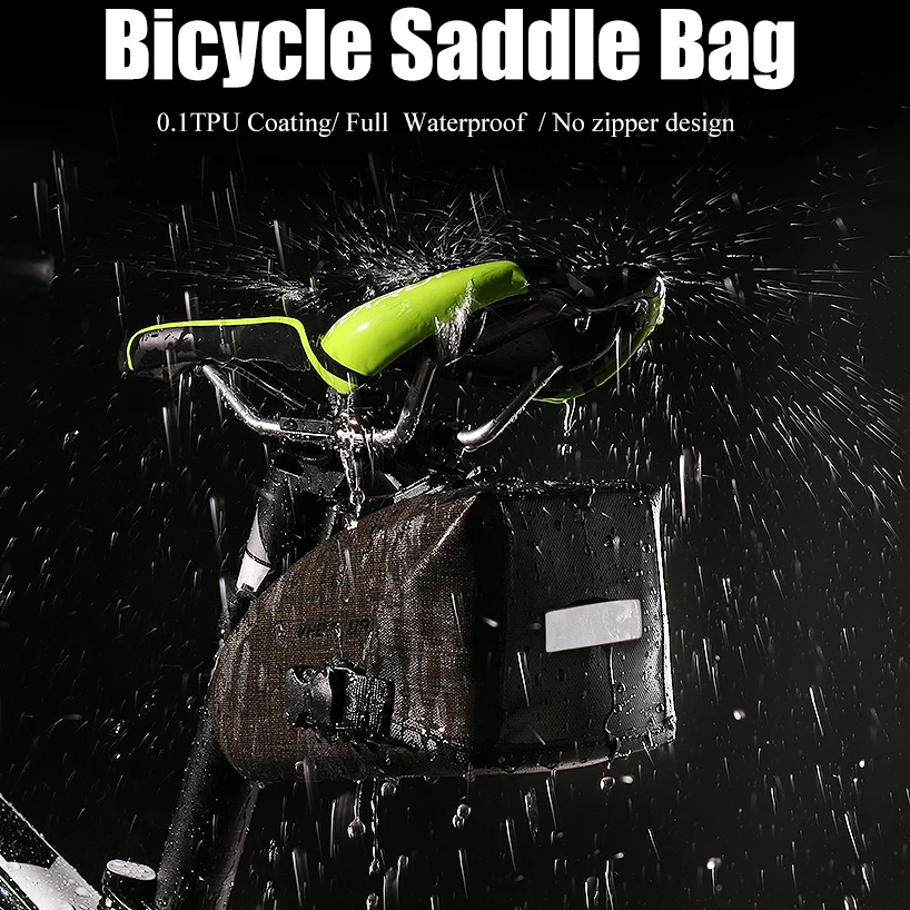 

2018 WHEEL UP Super Waterproof Bicycle TPU Phone Bag MTB Road Bag Panniers Bicycle Accessories Saddle Bike Tail Bag Phone holder