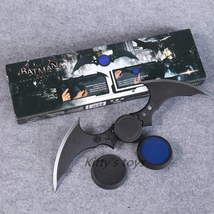 NECA DC Comics Batman Arkham Knight Batarang Replica Action Figure with Light Collectible Model Toy