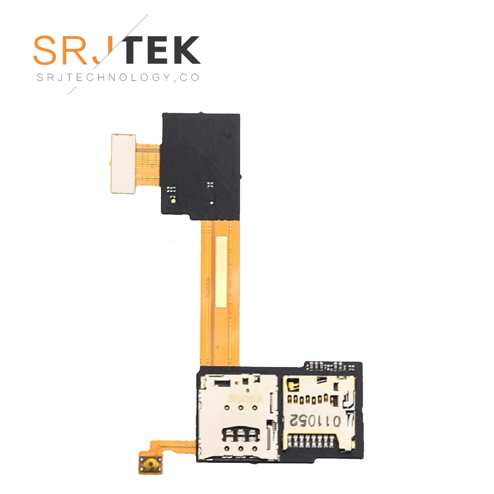 

AA+ Original Dual SIM Card Flex Cable For SONY Xperia M2 SIM Card Flex Cable with SD Card Reader S50H D2302 D2303 D2305 D2306