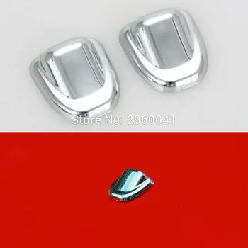 

Hot Sales Auto Accessories Pair Silver ABS Windshield Washer Nozzle Caps Trim Frame Cover For Jeep Wrangler 2015 2016
