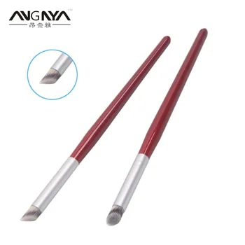 

10Pcs/Lot ANGNYA Red Nail Art Brush UV Gel Polish Gradient Gradual Color Change Nail Blooming Brush Painting Drawing Pen