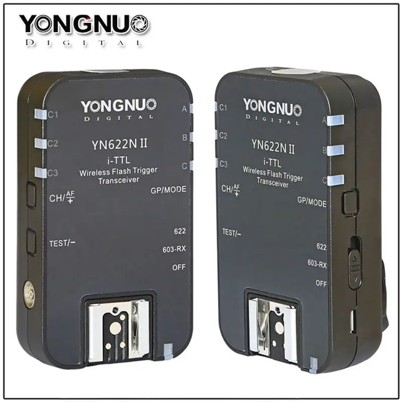 Беспроводной триггер для вспышки YONGNUO YN622N II i TTL HSS трансивер камеры Nikon поддержка