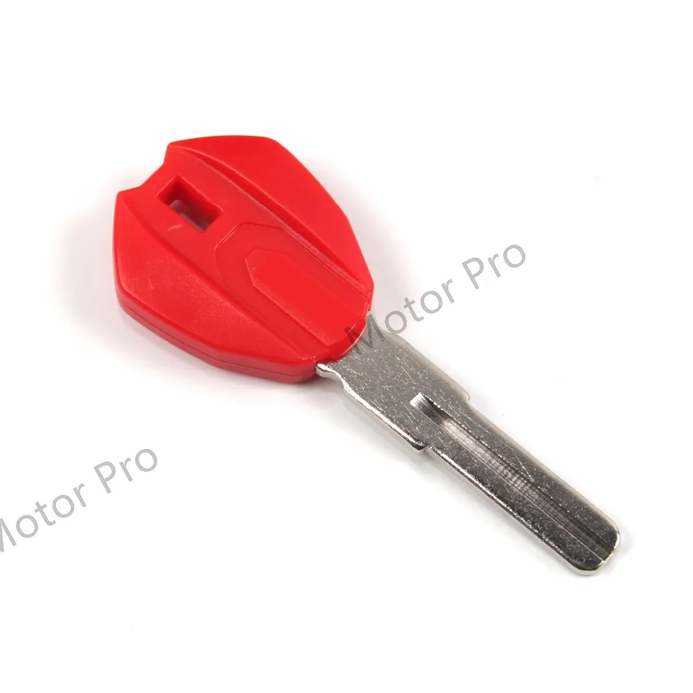 Uncut Blade Blank Key For Ducati Monster 659 696 795 796 1100 Motorcycle Replacement Accessories With Logo Monster659 BLACK RED |