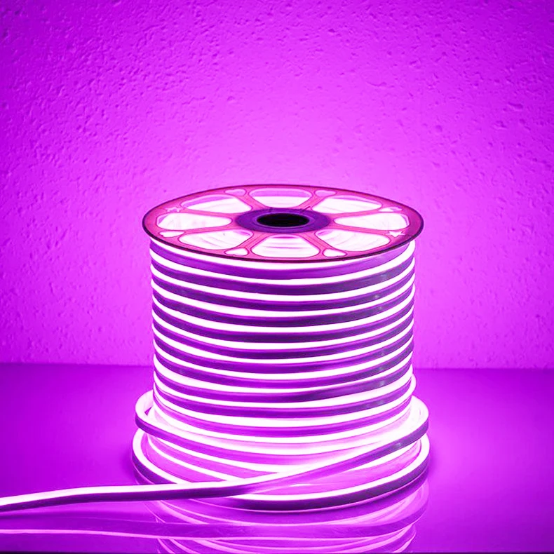 Оптовая продажа 110 В 220 led неоновый гибкий RGB SMD5050 Размер 15*26 мм UCS1903 Мечта Цвет LED с