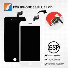 Класс AAA+++ 10 шт./лот для iPhone 6S Plus lcd с 3D силой кодирующий преобразователь сенсорного экрана в сборе 5,5 дюйма Замена дисплея