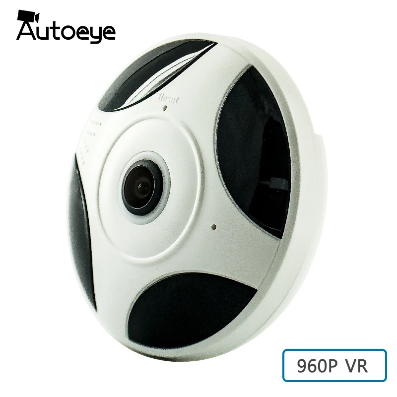 Autoeye 3D Fisheye VR ip-камера 960 P 1.3MP 360 градусов детский монитор CCTV камера Домашняя безопасность WiFi камера панорамная