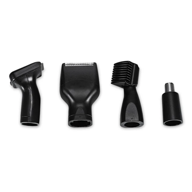 Kemei-6636 4 In 1 Electric Nose Trime Ear Sideburn Beard Trimer Washable Hair Trimmer Shaver  Hair Removal Easy use