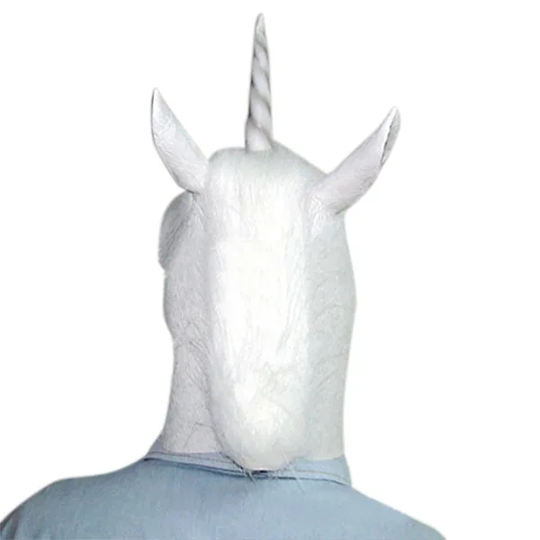 Halloween Pigeon Mask Creepy Animal/'s Head Latex Mask Costume Theater Prank Prop