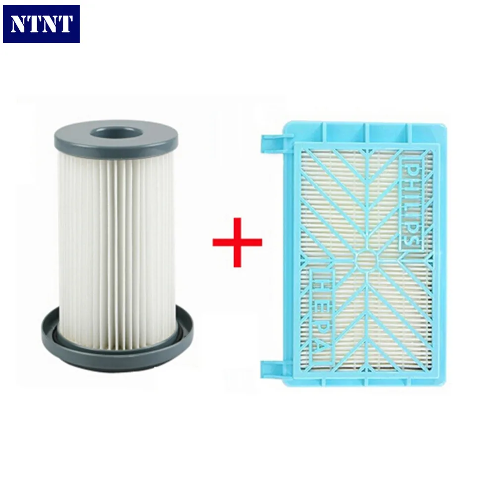 

NTNT 2X Vacuum Cleaner Accessories Cleaner Wind the HEPA+12CM Filter Element For Philips FC8712 FC8714 FC8716 FC8720 FC8722