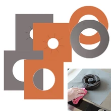 Новые Домашние тапочки газовая плита, предотвращающая контакт с экраном масло для йоги, коврик для йоги огнестойкий коврик Мультиварка аксессуары