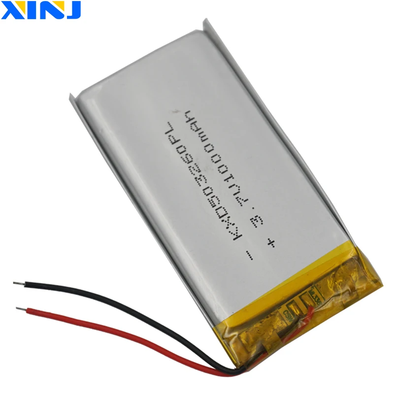 XINJ 3 7 V 1000mAh литиевая полимерная аккумуляторная батарея Аккумулятор Li ion lipo cell 503260