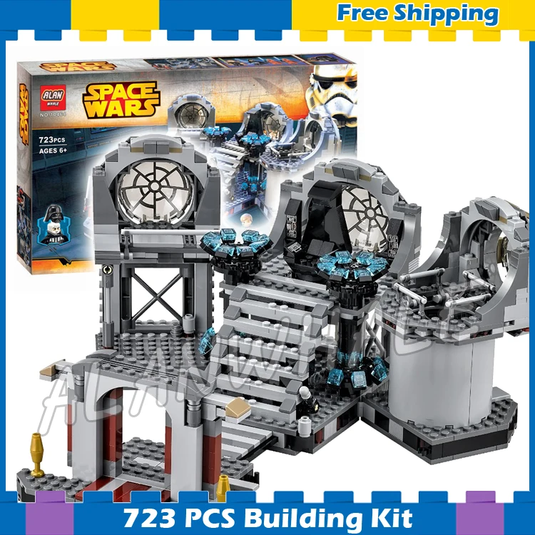 

723pcs New Space Wars Death Star Final Duel 10464 Assembling Model Building Blocks Gifts Sets Kids Bricks Compatible With Lego