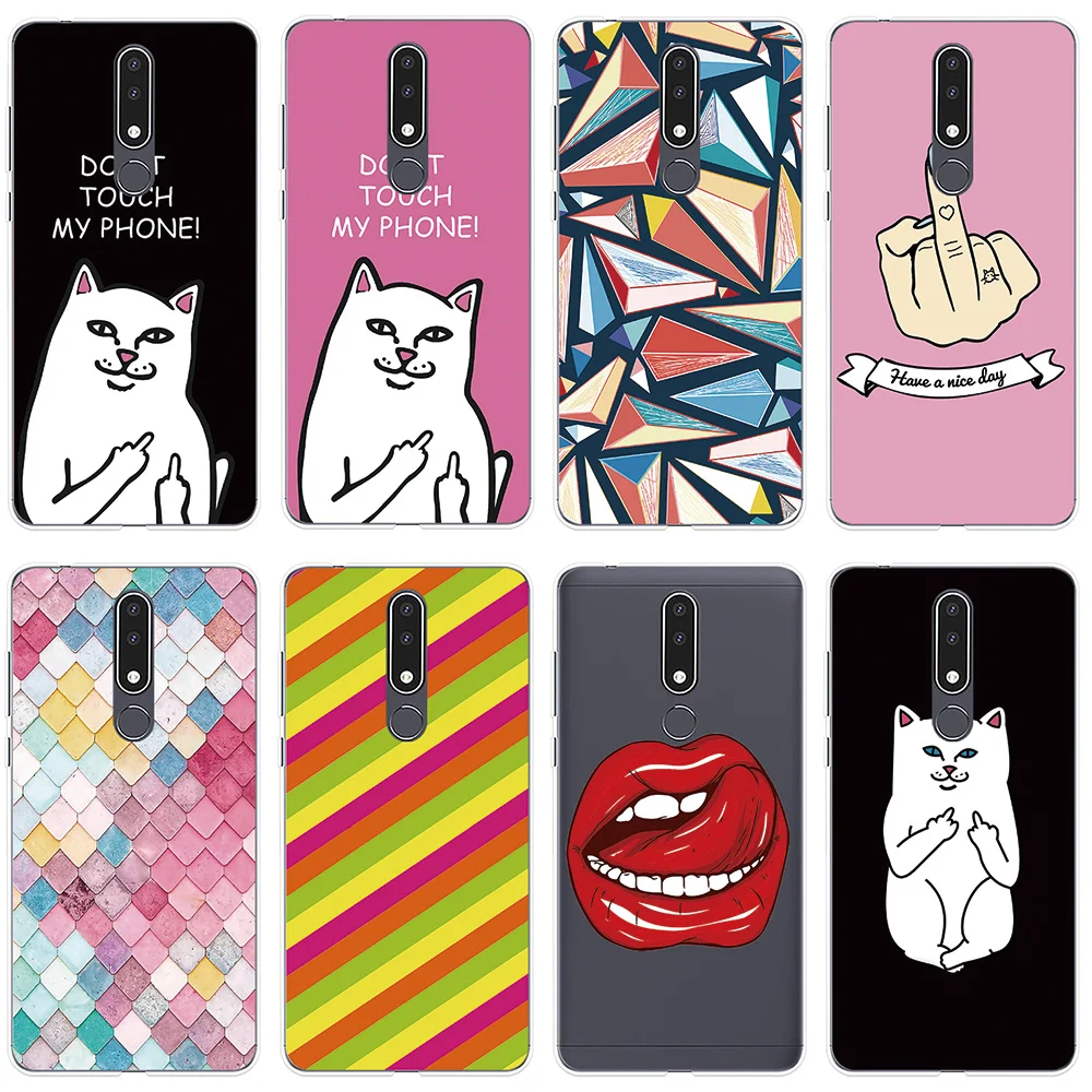 Phone Case For Nokia 1 2 3 5 6 7 8 Soft Cover Personality Silicone Fundas 2.1 3.1 5.1 6.1 Plus 7.1 8.1 case |
