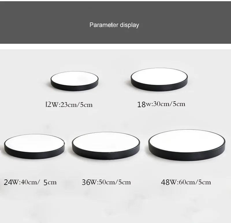 LED Ceiling Lights Modern Lamp Living Room Lighting Fixtures Bedroom Children room Nordic Round Kitchen lighting Remote Control