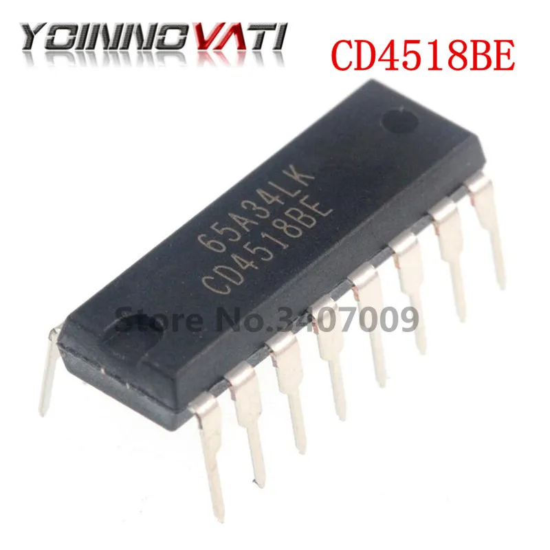 10PCS CD4518BE DIP16 CD4518 Counter IC Dual BCD Up New original | Обустройство дома