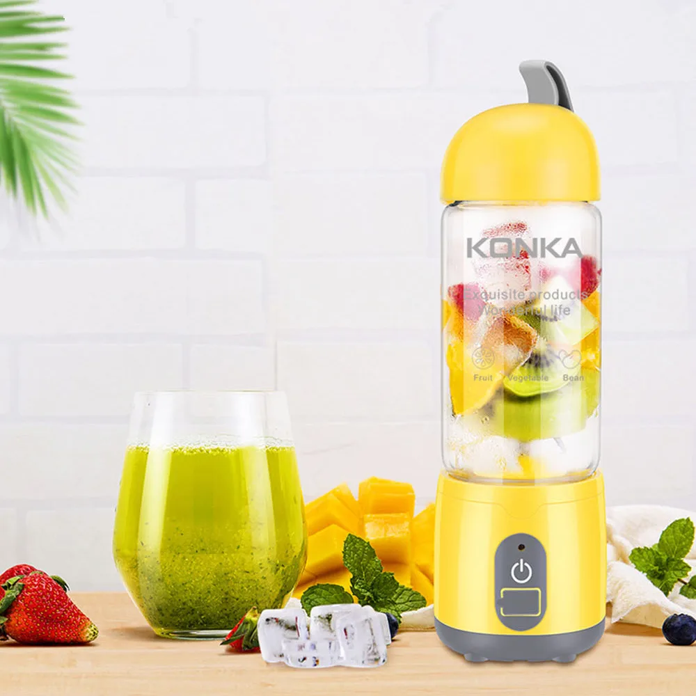 

KONKA KJ - 60U02 USB Rechargeable Portable Juicer Fast Juicing 60W Powerful Kitchen Appliances