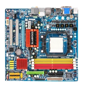 

For Gigabyte GA-MA78GM-S2HP Original Used Desktop Motherboard MA78GM-S2HP 780G Socket AM2 DDR2 SATA2 USB2.0 Micro ATX