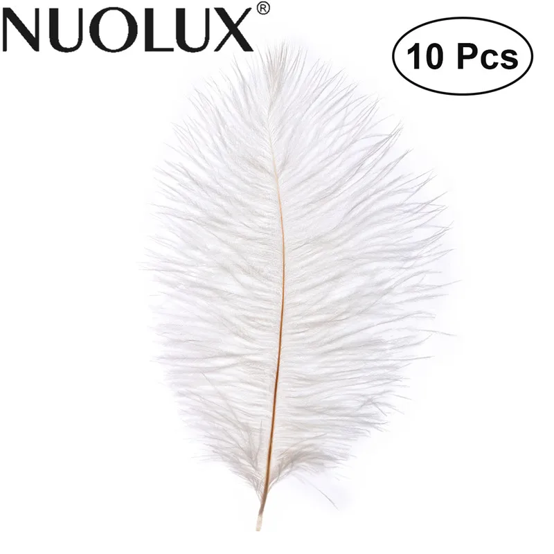 

10pcs 20-25cm Faux Ostrich Feathers Plume DIY Crafts For Home Party Decoration Performance Costume Accesory Wedding
