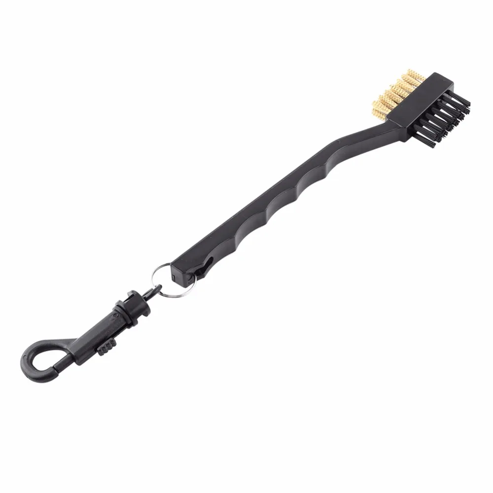 Good Quality 2 Sided Brass Wires Golf Club Clip Groove Brush Cleaner