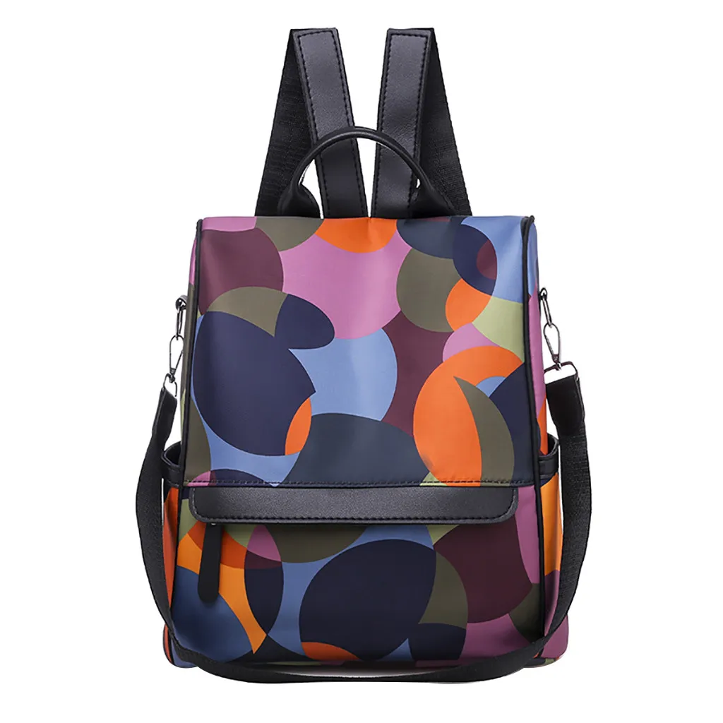 Женский рюкзак для путешествий, разноцветный, ткань Оксфорд, Студенческая сумка, школьный рюкзак, Mochilas Mujer, Mochila Feminina, рюкзак# P