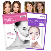 Для женщин Поднимите двойной V уход за кожей лица цельные бесшовные трусики маски лифтинг укрепляющее, способствующее похудению подбородка щек, сглаживает морщины крем уход за кожей лица шеи 3D/4D маска для лица