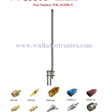 60 см 9dbi с высоким коэффициентом усиления 3g gsm волоконная антенна на стекло N Мужской Погодный кронштейн крепление gprs 2g 3g Многополосная стеклянная волоконная антенна