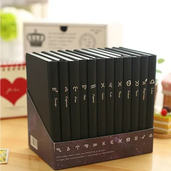 

Hot Cool Zodiac Vintage Diary notebook paper 96 sheets notebook notepad Creative Note book Office School Supplies Gift