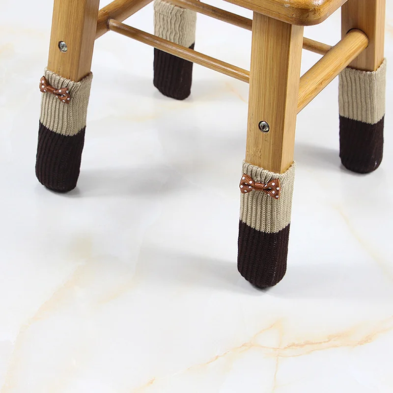 Ножки мебели милый настольный протектор Мебель протектор для ног нескользящие накладки уменьшить шум мебель ноги вязальное кресло ноги