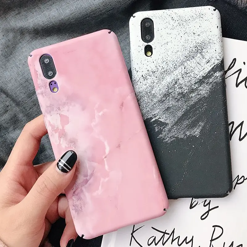 

Redmi Note 7 Case for Funda Xiaomi mi 9 Case Vintage Marble Matte Hard Cover on for etui Xiaomi Redmi Note 7 Pro Mi 9 mi9 Cases