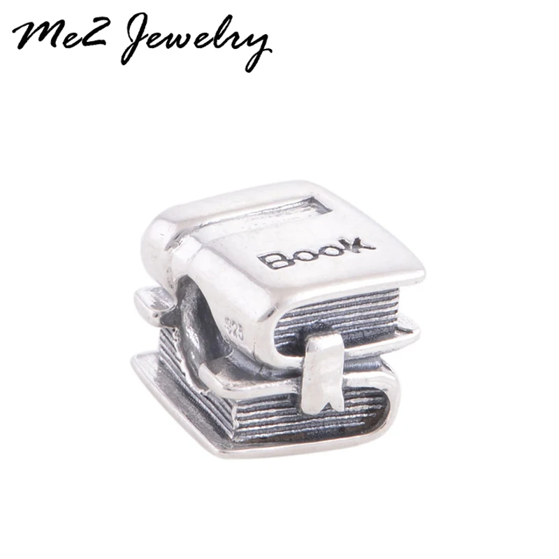 New Arrival 1PC European silver book Bead Charms Fits Diy pandora charm Bracelet Jewelry free shipping