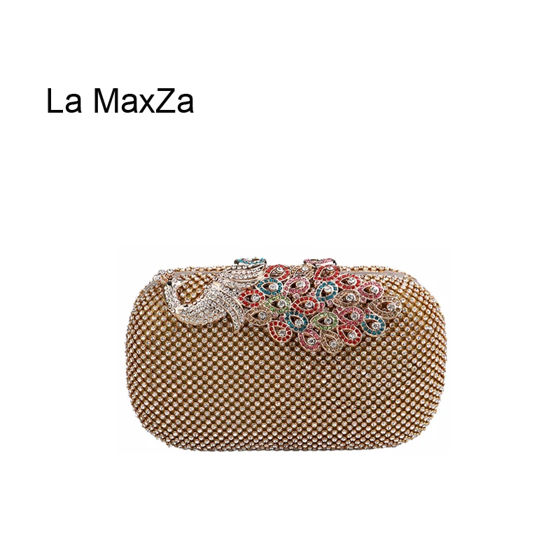 

La MaxZa Fashion Lady Wedding Clutches High Quality Party Banquet Bag Fashion Design Minaudiere Trendy Designer Shoulder Bag