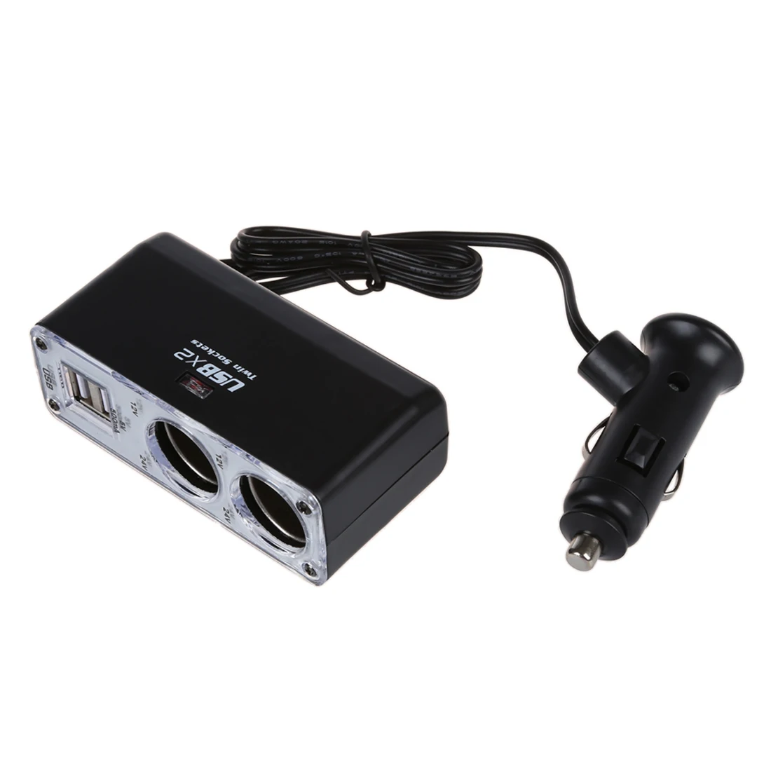  AUTO Neue Dual Buchse Auto Zigarette Ladegerät mit 2 20 USB Port für Handy GPS