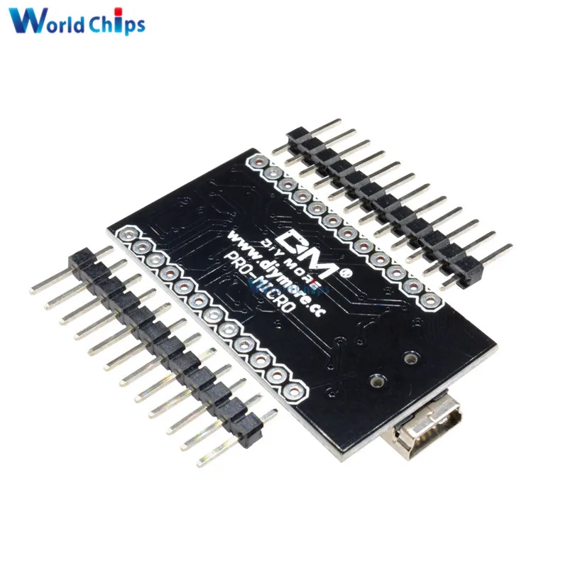 Модуль платы Mini USB ATmega32U4 Pro Micro 5 в 16 МГц для Arduino/Leonardo ATMega 32U4 контроллер Pro-Micro замена Pro Mini