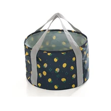 Складной умывальник аксессуары для ванной комнаты портативный умывальник многоцелевой умывальник с модным принтом Большой Таз для ног