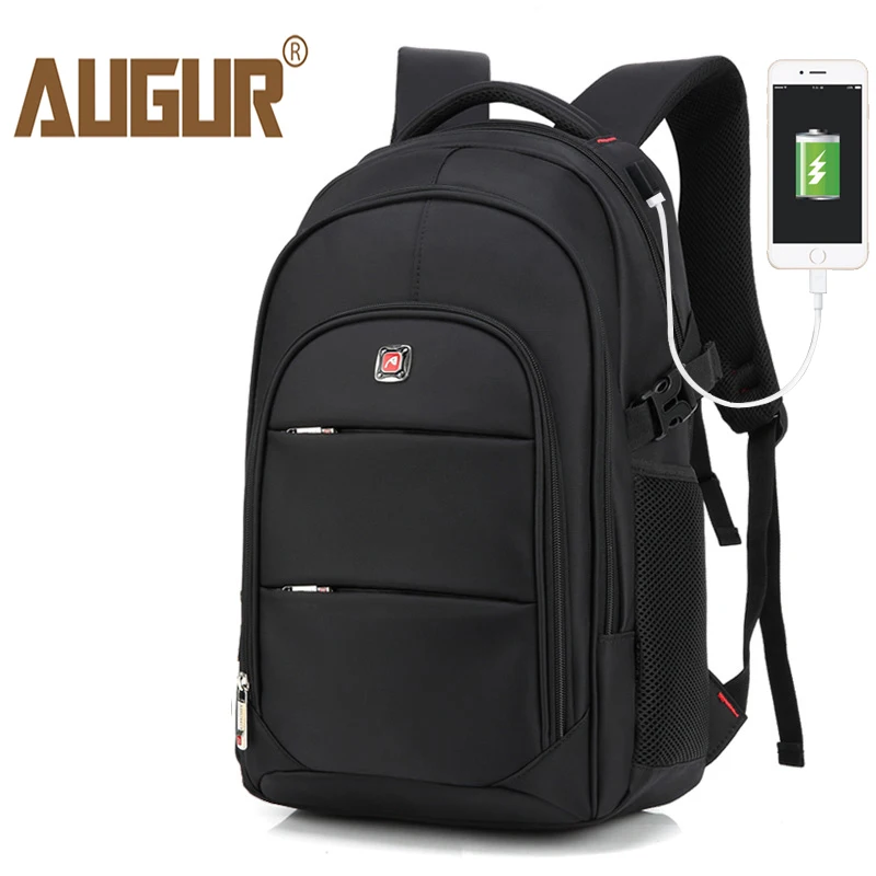 

AUGUR Mens Backpack College School Men's Business Computer Back Pack Bags Student Bag Large-capacity Male Travel Backpacks