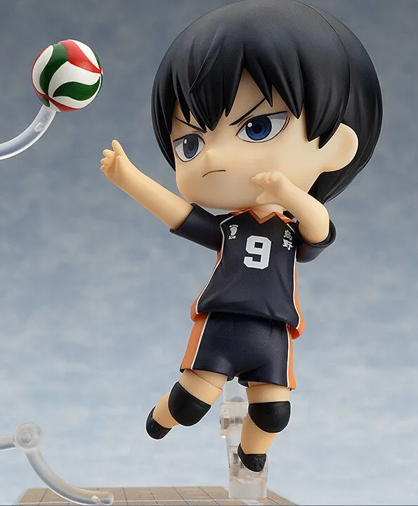 Haikyuu фигурки «Nendoroid» Hinata Syouyou kageyama tobio фигурка ПВХ 10 см Коллекционная модель игрушки Аниме Haikyuu