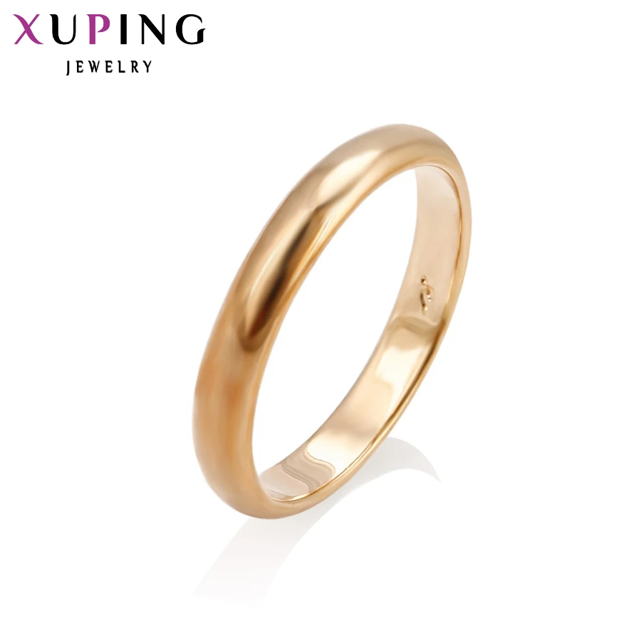 

Xuping Luxury Ring Popular Design Charm Style Ring Jewelry For Women Gold Color Plated Christmas Jewelry 10938
