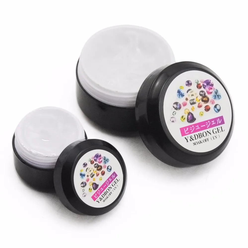 

COSCELIA 8/15ml Nail Decoration Adhesive Glue Fast-dry for UV/LED Nail Rhinestone False Tips Glue Manicure Nail Decoration Tool