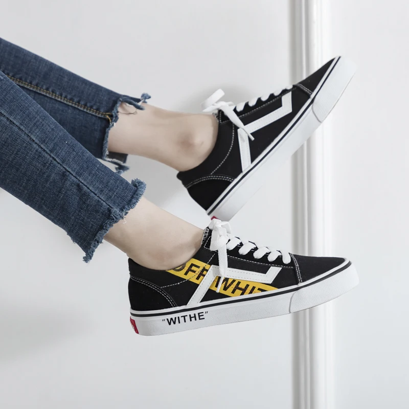 

Canvas Female 2018 New Korean Wild Cloth Student Shoes
