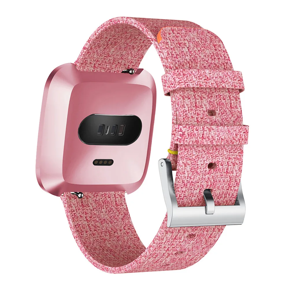 Роскошный тканый тканевый ремешок для наручных часов, ремешок для Fitbit Versa Lite, Смарт-часы, ремешок на запястье, Прямая поставка 315#2