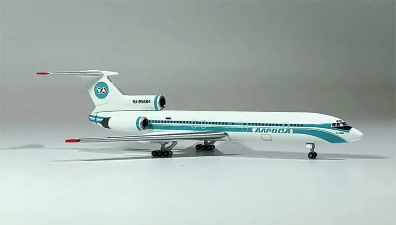 1: 500 Аэрофлот RA 85684 Туполев Tu 154M статические металлические Весы Модель