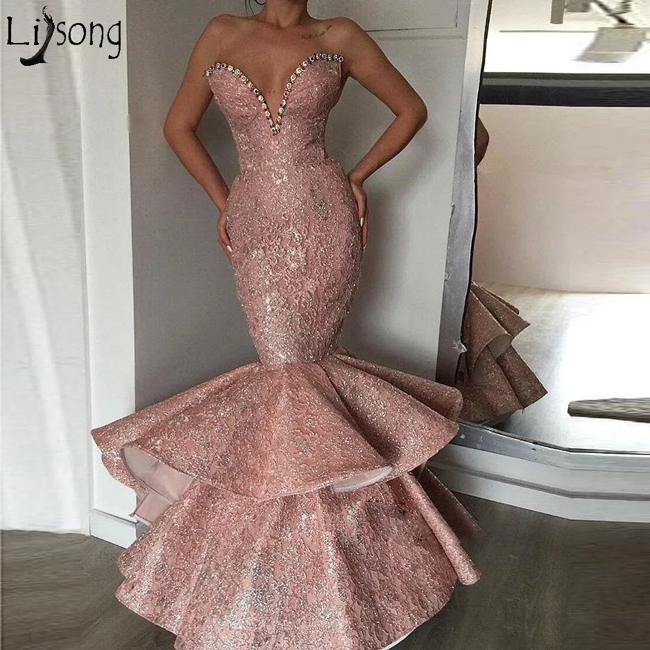 elegant mermaid dress